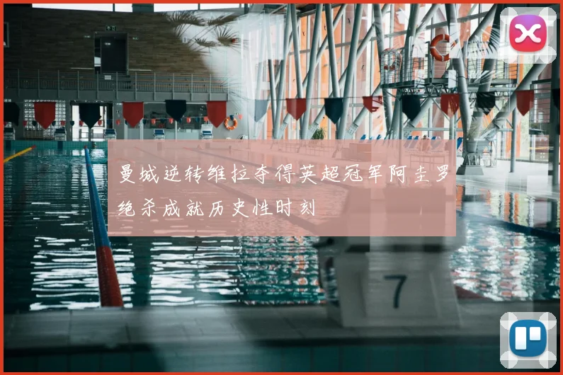 曼城逆转维拉夺得英超冠军阿圭罗绝杀成就历史性时刻